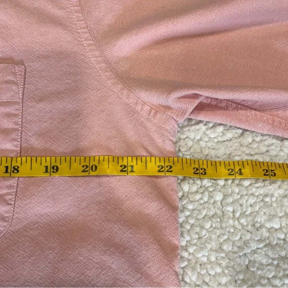 Cabin Creek 100% Cotton Pink Button Down Collared Shirt, Women's Size Large - Picture 9 of 12